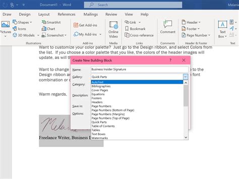 How to Add a Signature in Word on a PC or Mac .